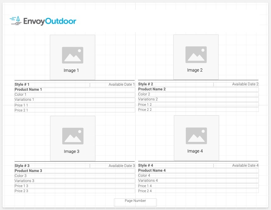 Digital catalog design